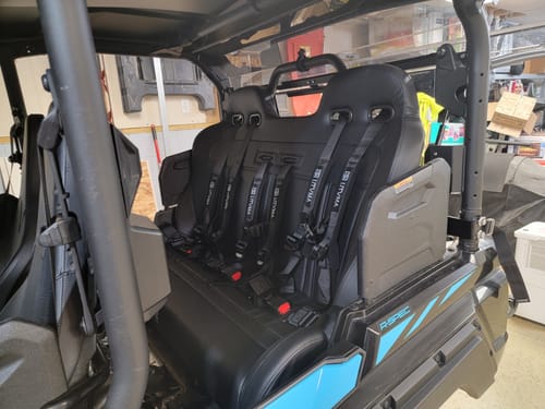 Yamaha Wolverine X4 Rear Bench Seat (2018+) with Harnesses - Image 21