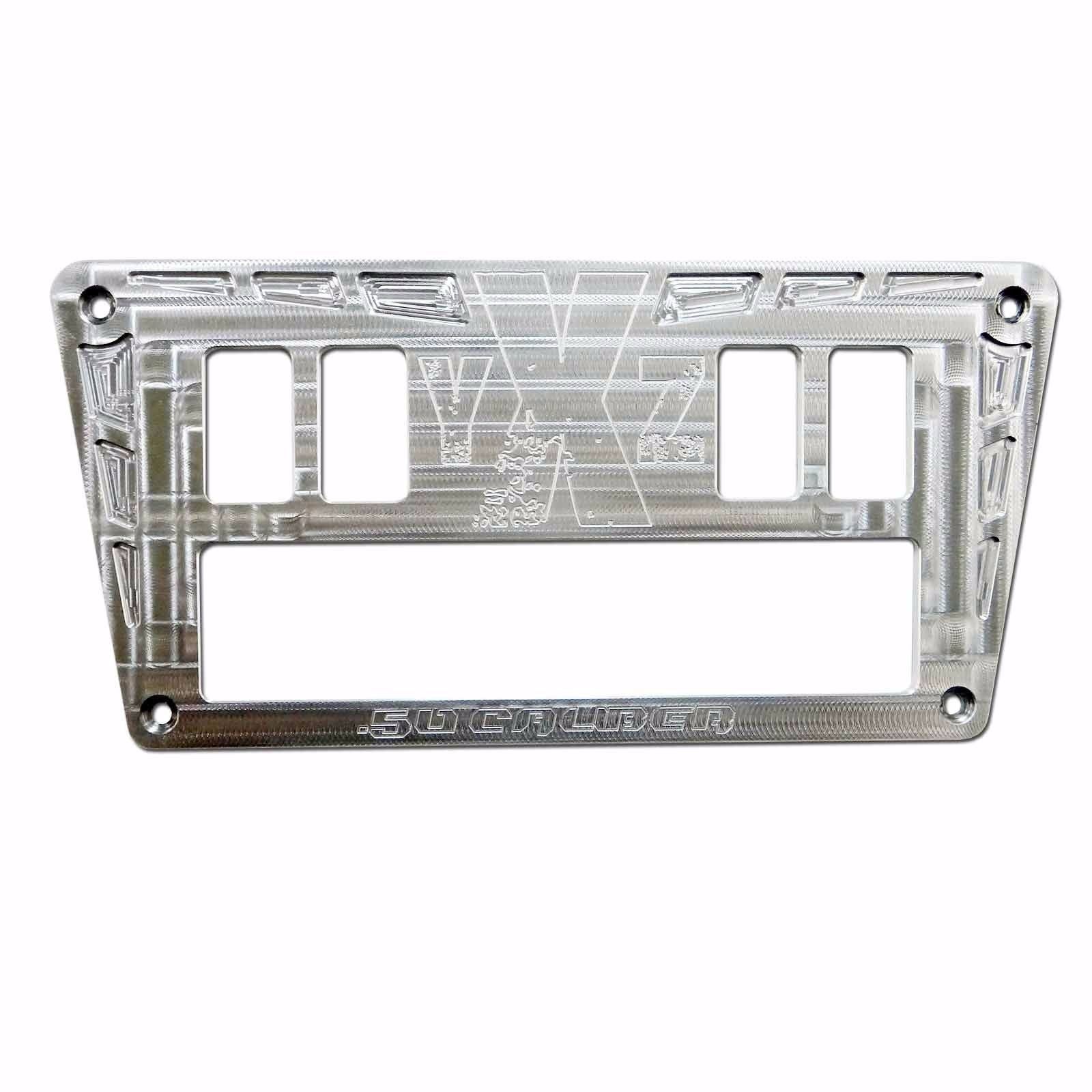 YXZ 1000R Custom CNC 4 Switch Dash Panel - Image 3